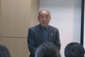 GAPについて話す小野正一さん